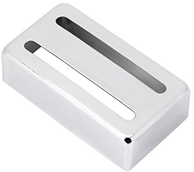 Dilwe Gitarren-Tonabnehmer-Abdeckung, Zwei Schlitzen, Metallgehäuse, Messing, Humbucker für E-Gitarren