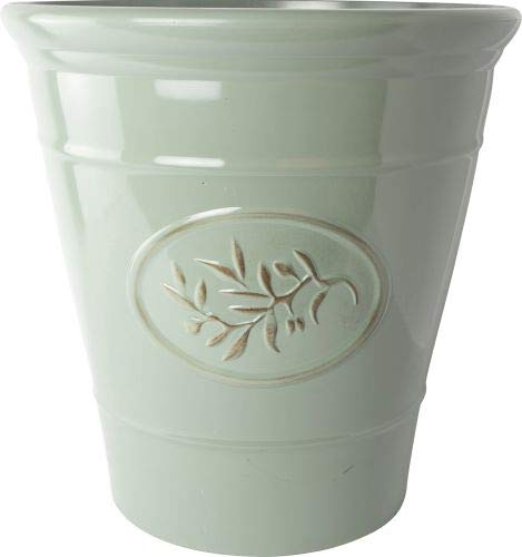 Olive Planter with Drainage 55cm - Large (Green)