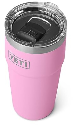 YETI Rambler Tasse à pinte 16 oz Rose vif