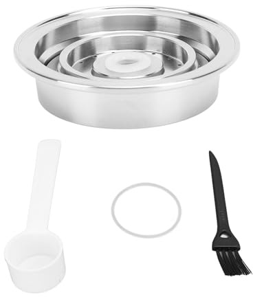 Stainless Steel Coffee Pod Adapter Converter Holder, Transform Large Capsules to Small for and Original Machines