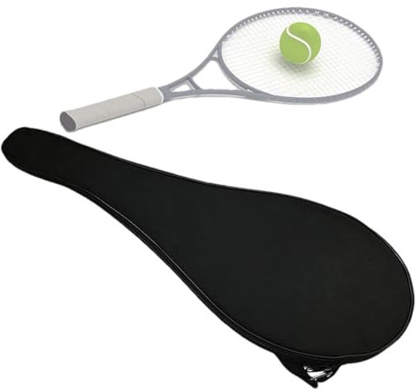 Badmintonschläger-Tasche, Tennisschläger-Tasche, Aufbewahrungstasche aus Oxford-Stoff, Schulterschläger-Aufbewahrungstasche, Tennisschläger-Hülle mit Griffschlaufe für Wandern, Laufen, Reiten, Walking