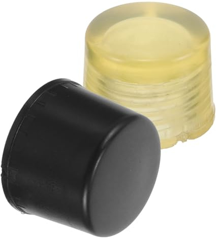 Gadpiparty Gummi Hammerspitzen Ersatzköpfe mit Flexiblem Gewinde für Holzarbeiten Kompatibel mit Handhämmern Langlebiger Schlagkopf zum Austausch