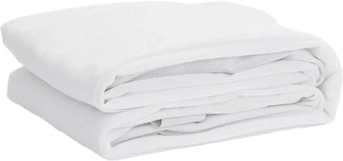 vidaXL Matratzenschoner Weiß 120x220 cm Wasserdicht