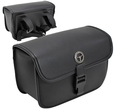 Borsa da manubrio per moto, borsa impermeabile per ciclismo, organizer per attrezzi, accessori moto per manubrio, forcelle anteriori, cavalletti laterali