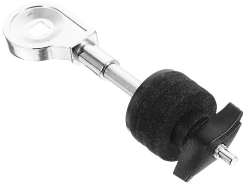 Accesorio Apilador de Platillos para Batería Metal Plata Montaje | Amortiguación, Instalación Sencilla, Ajuste Firme, Herraje para Instrumento de Percusión y Platillos