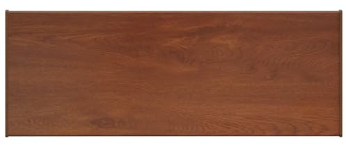 vidaXL Fensterbank Braunes Holz 60 x 30 x 4,5 cm PVC