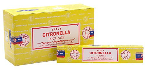 Satya Zitronella Räucherstäbchen pack 120