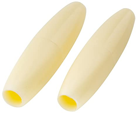 Musiclily Pro Inch Size Plastic Tremolo Arm Tips for USA Strat Style Guitar, Cream(2 Pieces)