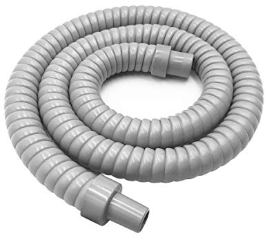 Forestchill Water Drain Hose Pipe with Insulation, Drain Hose for Portable Air Conditioner, Universal Fit Drain Hose, 60cm, 1.9ft, Grey