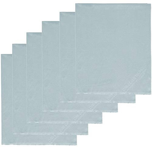 Das Blaue Wunder Cristall Ultrasonic I für Bildschirme, Gläser, Fenster I Reinigungs- und Trockentuch I 40 cm x 50 cm I fusselfrei (Grau, 6)