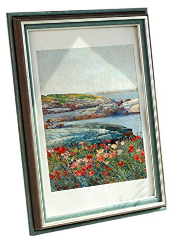 F-HOME Bilderrahmen, Retro Wandbehang Kreative Bilderrahmen Wandbehang Fotorahmen (Farbe : Grün, Größe : 35×45cm)