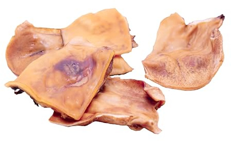 123... Hund dabei! - 1 kg de plaques de cuir chevelu de bœuf séché naturellement pour chiens – 100 % naturel et sans céréales – Cuir chevelu de bœuf – Pour dents fortes – Produit 100 % naturel (1 kg,