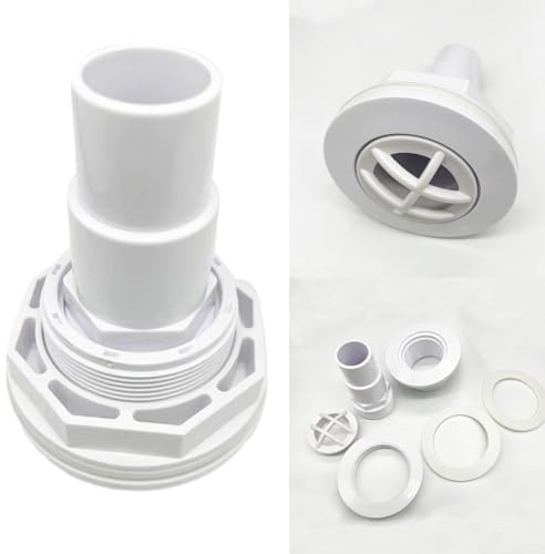 HEBEOT SP1026D - Raccordo per getto di uscita di ritorno completo fuori per terra, ugello da parete per piscina di manutenzione