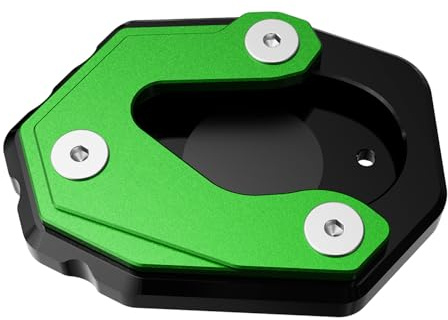 CENMILIX Base de pata de cabra para KAWASAKI VERSYS 1000 1100 SE VERSYS300 Versys-X 300 X250 Ampliador de Apoyo Antihundimiento Accesorio Moto (Verde)