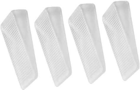Cales de Nivellement Grosse Taille Lot de 4 pour Meubles en Caoutchouc