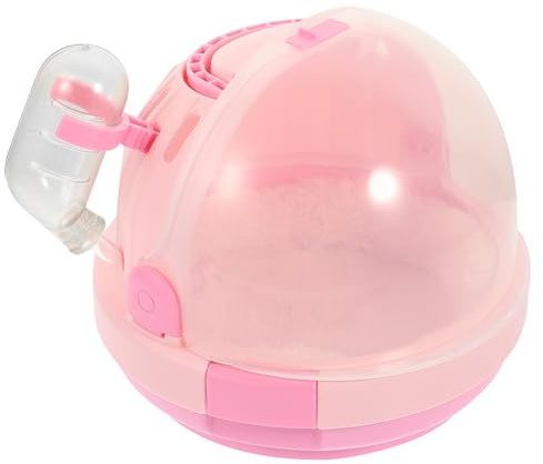 Abaodam Wiederverwendbare Hamsterbox aus Kunststoff für Kleine Haustiertransportbox als Hamster-transportbehälter Tragbare Reisebox für Hamster Meerschweinchen und Andere Kleintiere