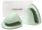 Oven Glove Thicken Silicone Pot Holder Mini Oven Mitt Heat Resistant Pinch Covers for Baking, Cooking, Bbq Grilling (Grey) (Green)