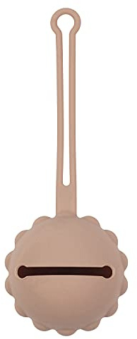 Nattou Schnullerhalter aus Silikon, Praktisches Schnuller-Etui für alle Modelle, BPA-frei, Ca. 18 cm, Silicon, Rosa