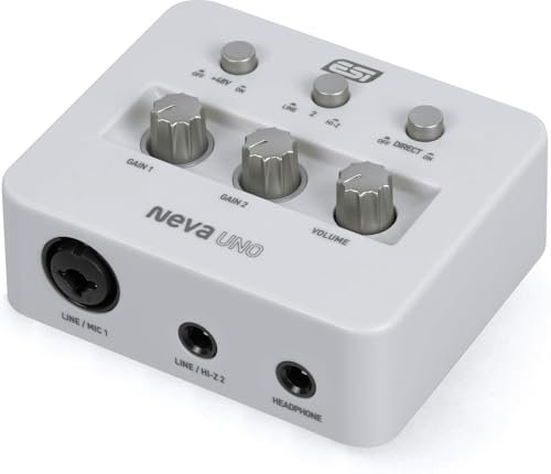 ESI Neva Uno | Interface audio USB professionnelle 24 bits / 192 kHz 8 sorties