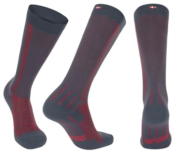 DANISH ENDURANCE Kompressionsstrümpfe, Sport Kompressionssocken, 21-26 mmHg, Unisex, Herren & Damen, 1 Paar