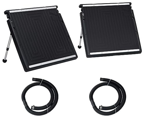 LAPOOH Pool-Solarkollektoren 2 STK. 150x75 cm, Poolheizung Solar, Solarkollektoren Für Pool, Solarpoolheizungen, Pool Heizung - 313988