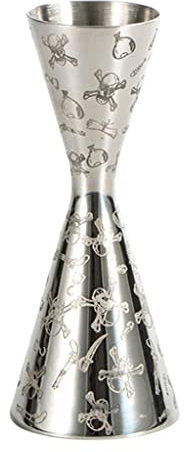rockible Cocktail Jigger à Double, Acier Inoxydable, 30 Ml/60 ML - 1 /
