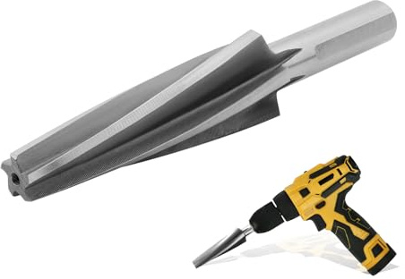 10 Grad kegelförmige Kugelgelenkreibahle 65 Spurstange für 2,5–1,3 cm pro Fuß | 6542 Hochgeschwindigkeits-Werkzeugstahl, konische Reibahle, Spurstange für 2,5–1,3 cm pro Fuß