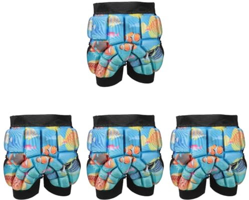 POPETPOP 4-teiliges Hüftschutz-Set Für Kinder Zum Schlittschuhlaufen Schutzausrüstung Für Kinder Schlittschuh-schutzpolster Weiches Schwammmaterial