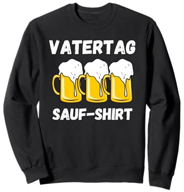 Vatertag Saufen Motiv für die Trink-Gruppe - Gruppen Saufen Sweatshirt