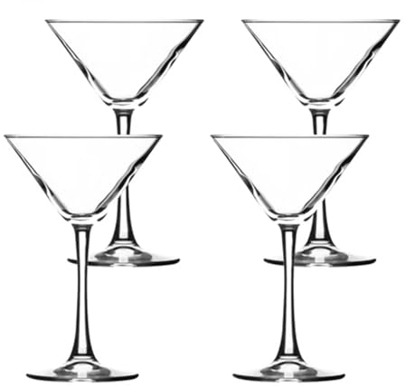 Ravenhead Fusion Set of 4 Martini Glasses