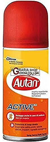 Autan Protection Plus Repelente de Mosquitos en Spray - Protege de mosquitos, moscas y garrapatas, 100 ml