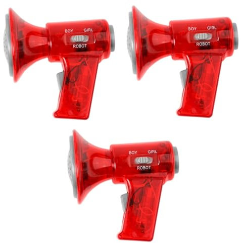 ibasenice 3stücke Vocal Toys Handheld Voice Changer Für Junge Mädchen Verschiedene Stimmen Spaßspielzeug Für Partys Und Kreative Unterhaltung Für Mädchen Und Jungen