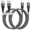 iPhone Charger Cable 2M 2Pack[Apple MFi Certified], USB to Lightning Cable 2M Nylon iPhone Cables Fast Charging for Apple iPhone 14 13 12 Pro Max XR XS 8 7 6 5 SE iPad