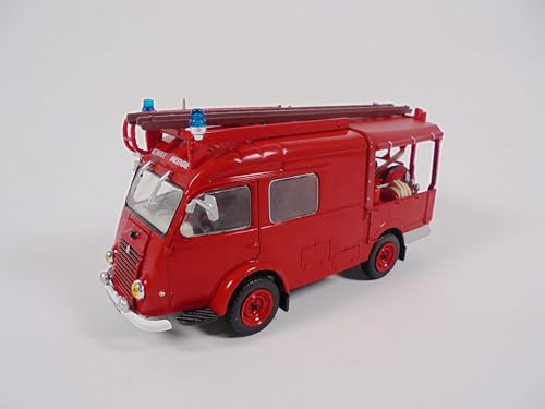 OPO 10 1/43 Renault 1000KG Planen-Feuerwehrauto - Hachette CPL42 Leichtes Feuerwehrfahrzeug