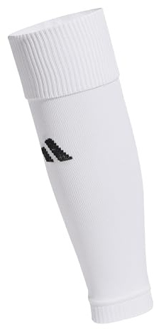 adidas unisex - vuxen Milano Sleeve Socks, white/black, S