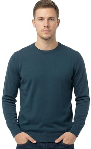 Maglifilo - Maglione Cotone Uomo a Manica Lunga – Girocollo Classico 100% Cotone, Morbido e Traspirante, Stile Versatile ed Elegante, Made in Italy – Idea Regalo con Scatola Inclusa
