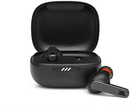 JBL LIVE PRO+ TWS – Ecouteurs bluetooth sans fil – Réduction de Bruit adaptative et technologie Smart Ambient – Etui de recharge inclus – Jusqu’à 28 hrs d’écoute combinée – Noir