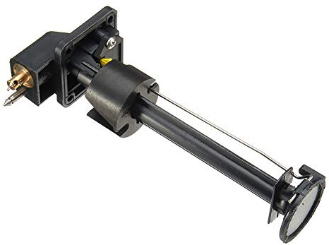 Kraftstoffanzeige, Asudaro Außenborder Tankanzeige für Tanks Marine Kraftstoffanzeige Ölanzeige Externer Motor 12L / 24L Kraftstofftanks für Außenbordmotor,Schwarz