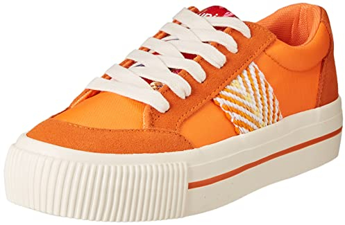 Desigual Damen Shoes_Street_Exotic Sneaker, Orange, 37 EU