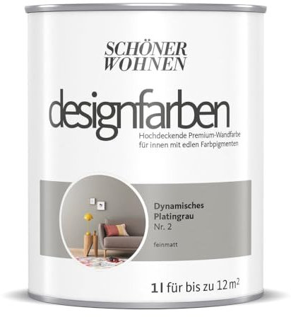 Schöner Wohnen Designfarbe Dynamisches Platingrau