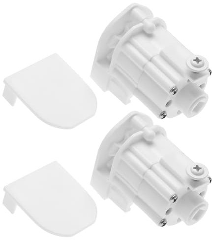 Create idea 2 Sets Roman Blinds Control Mechanism Uits with Cover Roller Blind Spare Parts for Roller Blind Track Accessories Maintenance Center Rod 5.5mm