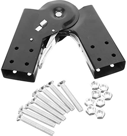 ORFOFE Hochbelastbares Aluminiumlegierung-dachbodentreppe-scharnier Mit Gelenk-verbindung Multifunktionaler Leiterscharnierverschluss Für Einfache Klapp Reparaturarbeiten Inklusive Montag