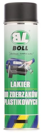 Boll 500 ml Lack Lackspray Kunststofflack Stoßstangenlack Sprühdose SCHWARZ 001016