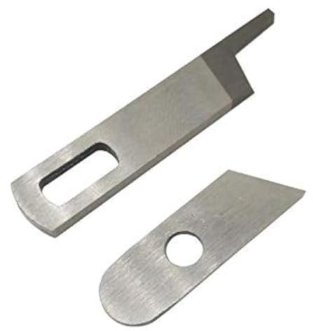 La Canilla ® - Ober- und Untermesser für Singer Overlock 14SH654, 14SH754, 14SH, 14CG, 14U und andere PFAFF, Babylock - Kunststoff - Bunt