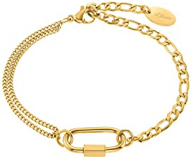s.Oliver Damen-Armband Edelstahl