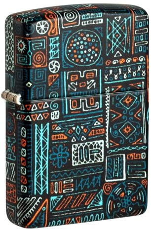 Zippo Mechero con diseño de Modelo de Playboy, Cromo de Alto Pulido, Cristal Deep Carve Adjunto, Recargable, Reutilizable, Resistente al Viento, Caja de Regalo, Fabricado en Estados Unidos