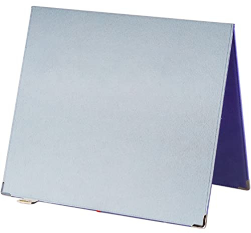 CHEFAN Foldable Felt Board for Toddlers, Freestanding Flannel Board for Kids, Preschool Classroom and Daycare Storytelling Use, Compatible with Felt Set, Large Blue