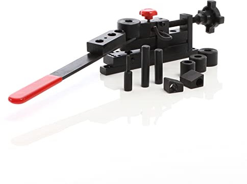 XPOtool Piegatrice universale per curvatura materiali tondi e piani con accessori