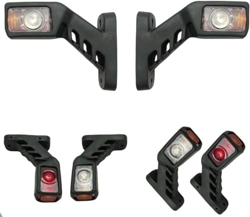 2 stk. LED Begrenzungsleuchten 12V 24V Positionsleuchten Anhänger LKW PKW