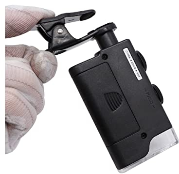 Mikroskopzubehör 6. 0x / 100x. Taschenmikroskop-Clip-Kamera Haltbarkeit und zuverlässige Leistung